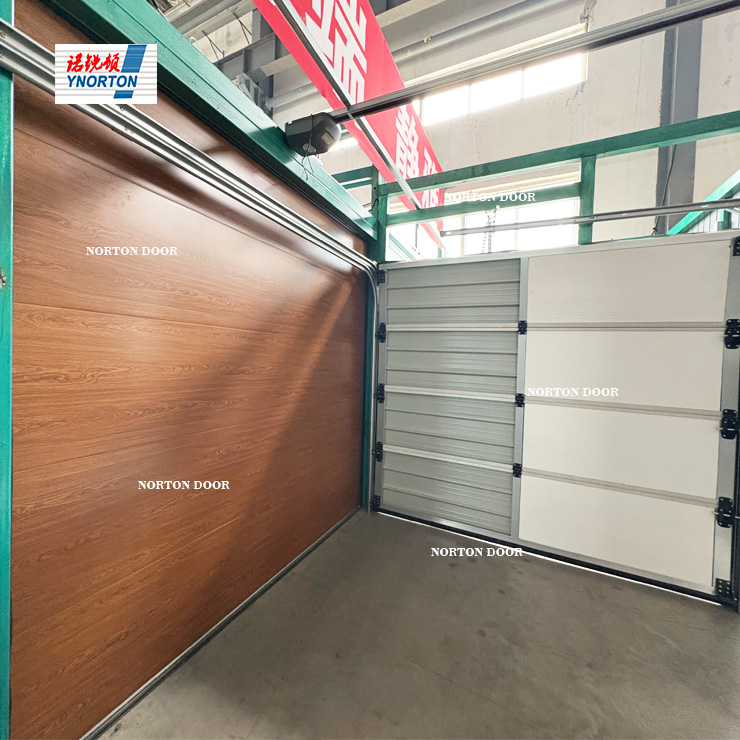 Aluminium Sectional garage fores