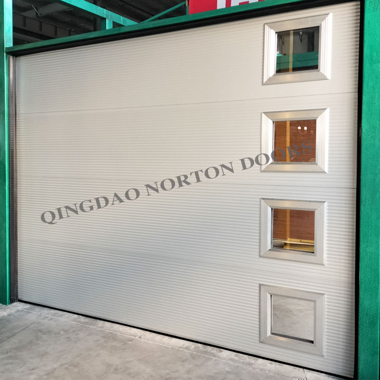 Automatic garage ostium cum Aluminium Alloy Pacem Tempered Fenestra