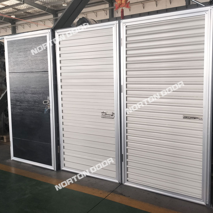 Modern Design Interior exterior Steel adductius Porta Finishing clausum pro Entry Workshop Hotel Villa velit Rolling aperto
