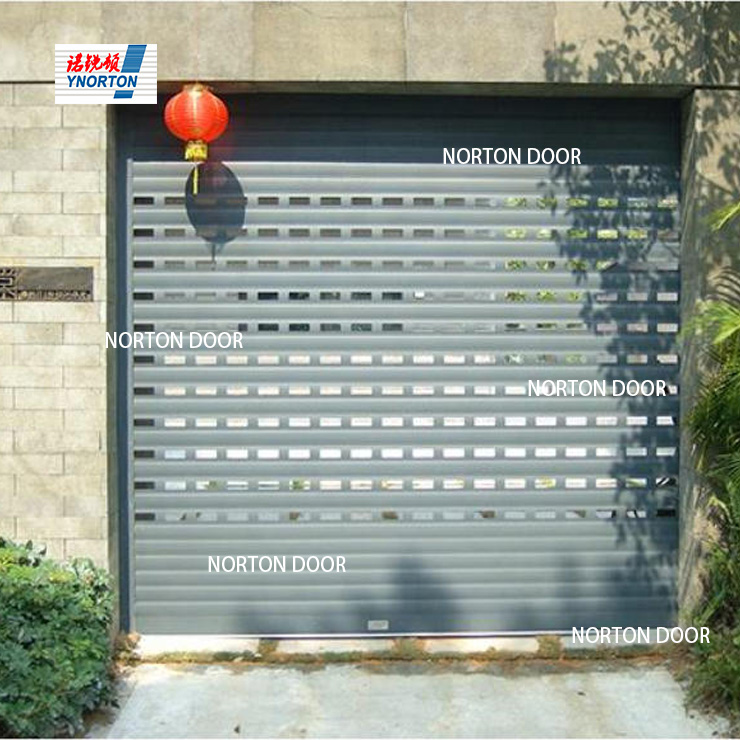 Motorized cylindro shutter ostium