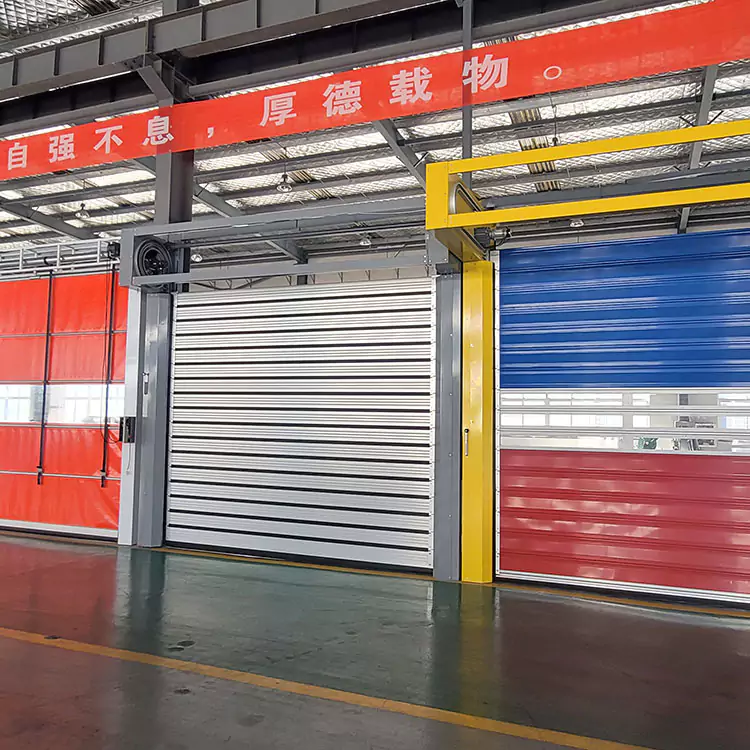 Velit Insulation Aluminium Spiral Rapid Door